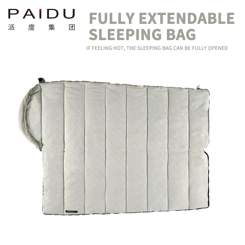 Paidu Adult Sleeping Bag Outdoor Camping Winter Thickened Down Cotton Cold Resistant Warm Single Double
