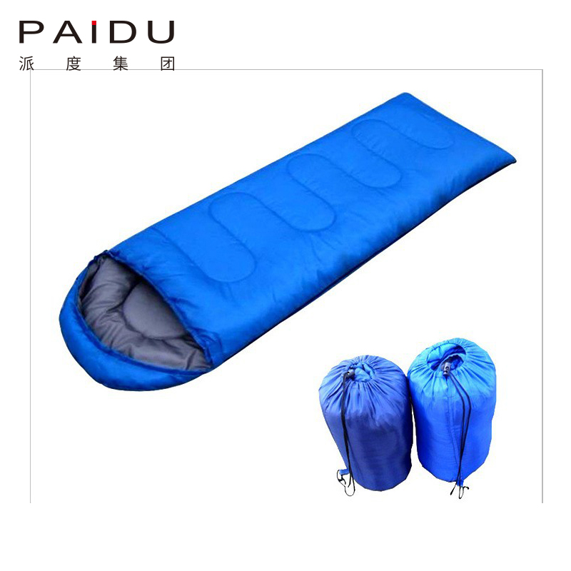 Paidu Sleeping Bag Manufacturers Wholesale Spring And Autumn Outdoor Four Seasons Adult Thickened Warm Lunch Ultra-Light Can Reach Envelope With Hat